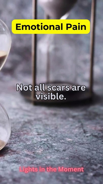 People hide their pain – They smile on the outside but suffer inside.