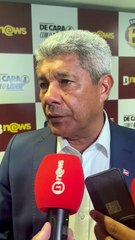 Jerônimo Rodrigues sobre disputa por terreno da São Braz: “Estamos conversando, quem ganha é Salvador”
