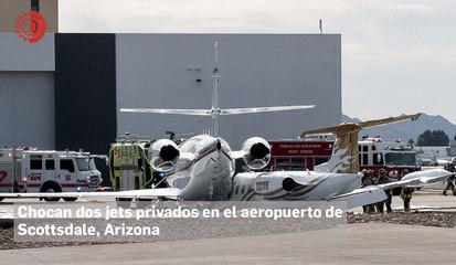 Chocan dos jets privados en Scottsdale, Arizona