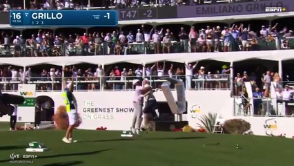 Emiliano Grillo hizo un hoyo en uno y fue la figura de la jornada - PGA Tour