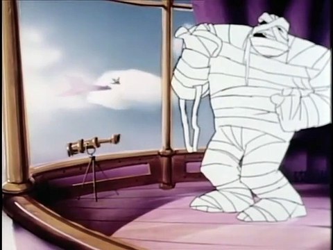 Drak Pack 04, Dredful Weather We're Having, animated series, Universal Monsters villains fighting for good, アニメーション ,