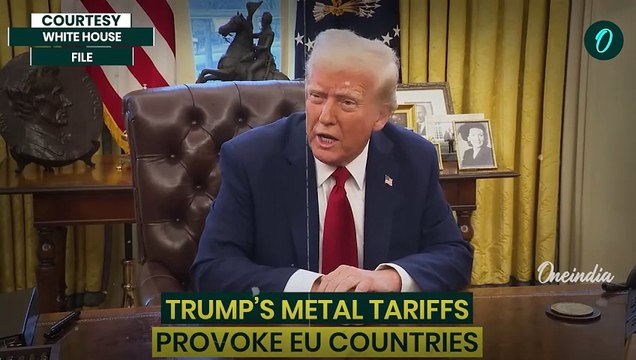 EU Threatens Trump With Trade War After New Metal Tariffs | France Vows No Hesitation In Retaliation