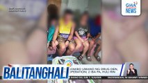 Mag-asawang nagpapatakbo umano ng drug den, arestado sa buy-bust operation; 2 iba pa, huli rin | Balitanghali