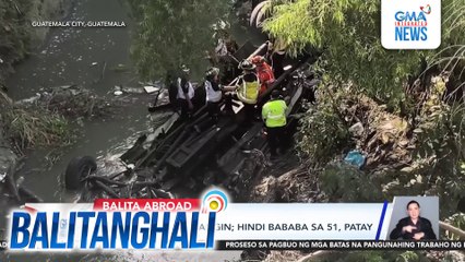 Bus, nahulog sa bangin; Hindi bababa sa 51, patay | Balitanghali