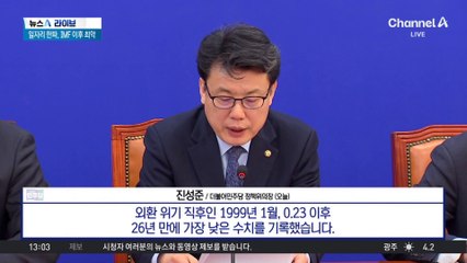 구직자 1명당 일자리 0.28개…IMF 맞먹는 고용 한파