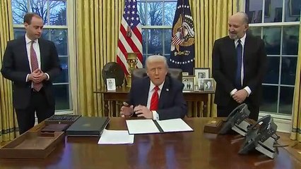 Trump says sharks won’t be hurt by plastic straws as they ‘munch their way through the ocean’