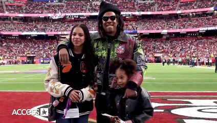 Rumi Carter Joins Blue Ivy & Jay-Z In RARE Appearance at Super Bowl