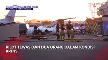 Detik-detik Jet Pribadi Milik Penyanyi Motley Crue Menabrak Pesawat di Arizona