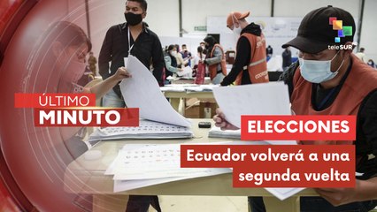 Ecuatorianos se preparan para una segunda vuelta electoral