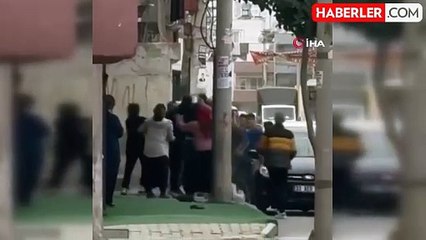 Mersin'de Yol Verme Kavgası Sokaklarda Kaosa Neden Oldu