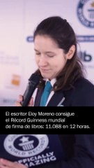 Eloy Moreno consigue el Guinness World Record