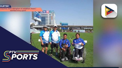 Agustina Bantiloc at Marzel Burgos, wagi ng tansong medalya sa 2025 Asia Para Cup-World Ranking Tournament sa Thailand