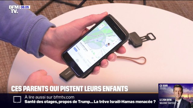 C'est rassurant : puces GPS, quand les parents pistent leurs enfants