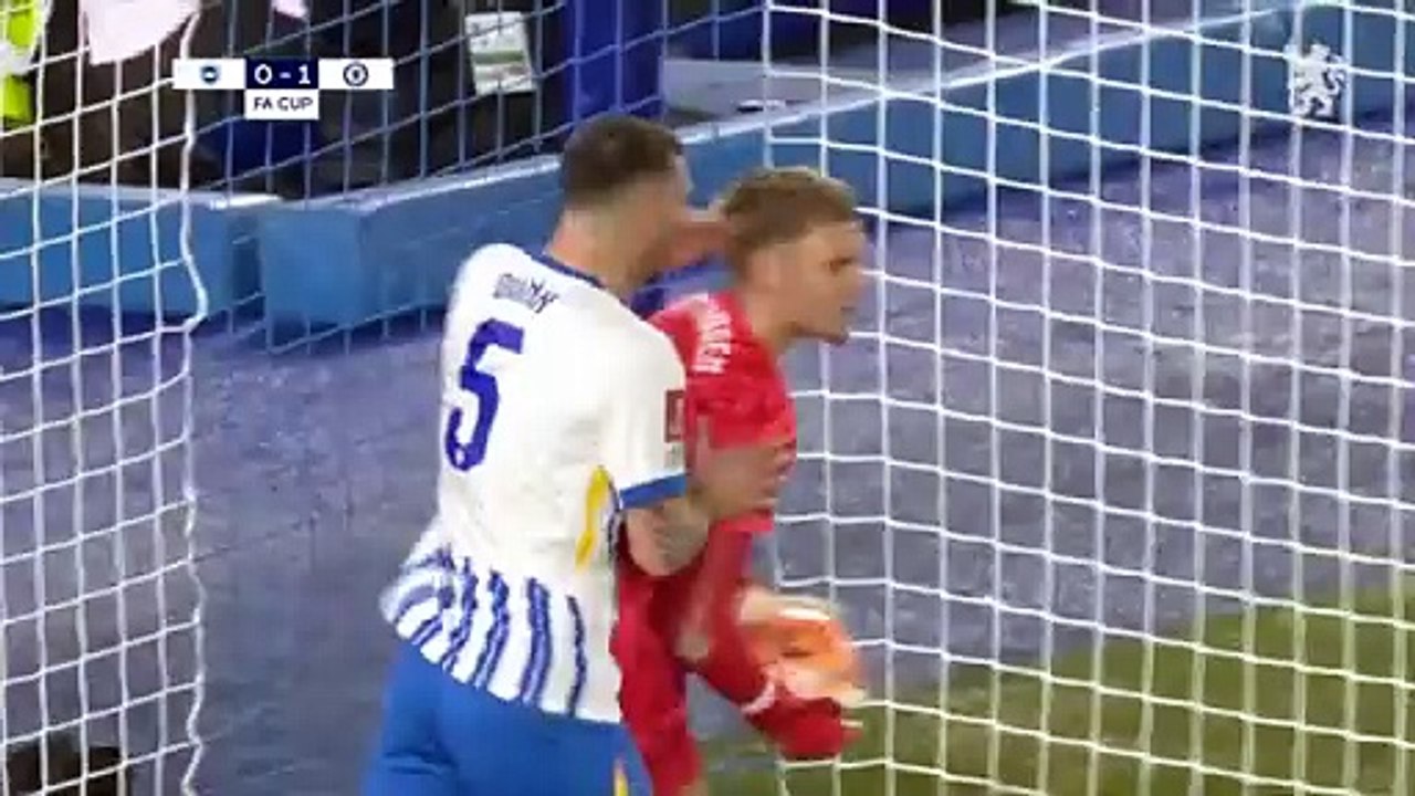 Brighton vs Chelsea 2-1. FA Cup 2024-25 Highlights Fourth Round