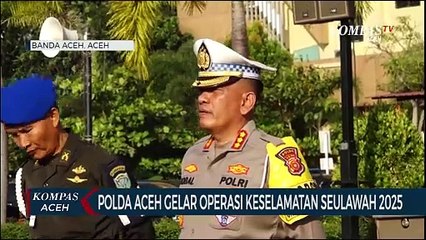 Polda Aceh Gelar Operasi Keselamatan Seulawah 2025
