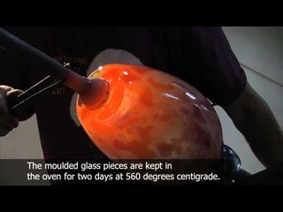 Moulding glass with French artist Jean-Claude Navaro