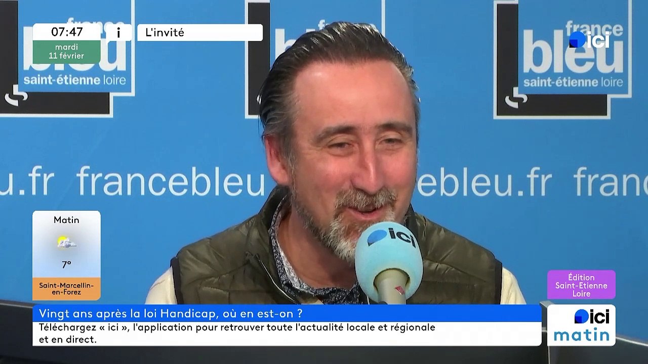 20 ans de la Loi Handicap : Raphaël Venet, directeur territorial d'APF France Handicap Loire-Haute-Loire