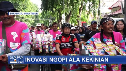 Top Coffee Kenalkan Produk Terbaru, Mokachinno Varian Double Shot ke Warga Surabaya