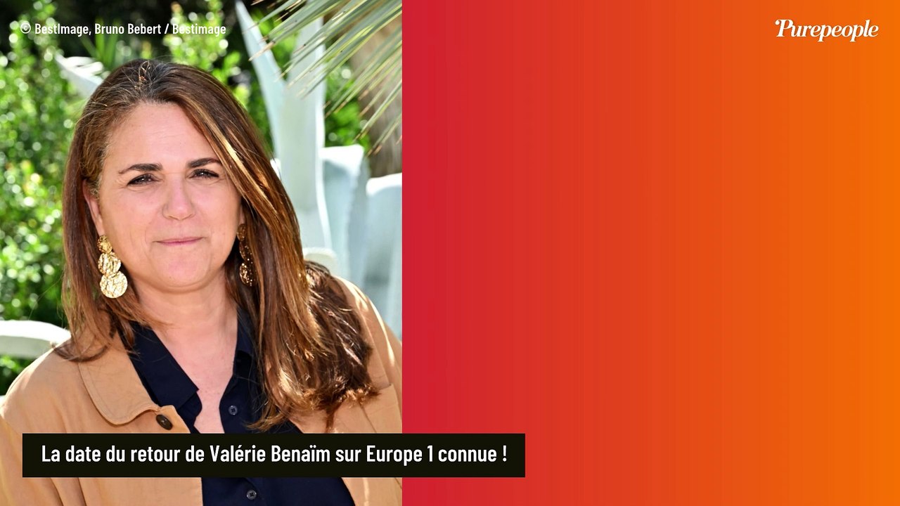 Absente depuis un moment d'Europe 1, Valérie Benaïm bientôt de retour ? On a la réponse
