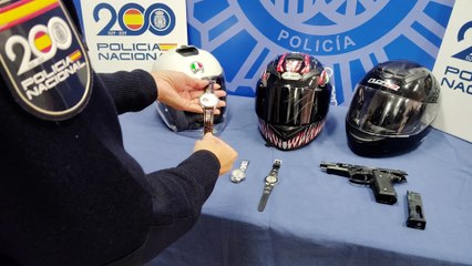 Desarticulada la banda más violenta dedicada al robo de relojes de alta gama en Madrid