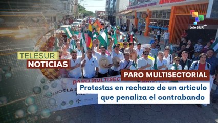 Paro de 24 horas en Bolivia en respuesta a nueva Ley Financial