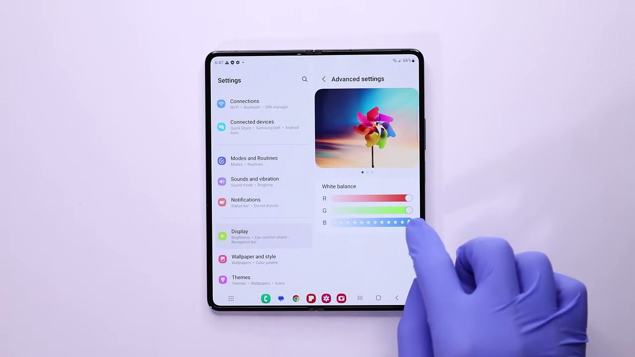 Samsung Galaxy Z Fold 5 Unboxing - ASMR