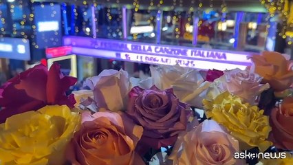 Sanremo, green carpet all'Ariston: domina il nero ma c'è tanto bianco