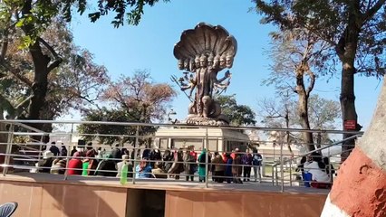 VIDEO: जिले से सैकड़ों श्रद्धालु कुरुक्षेत्र पानीपत के चुलकाना धाम पहुंचे