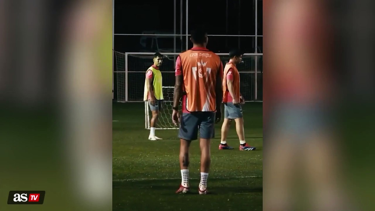 Sergio Ramos entrena con Rayados de Monterrey