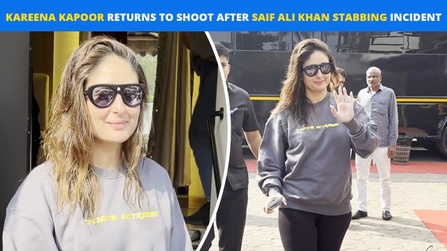 Kareena Kapoor Resumes Work Post Saif Ali Khan Stabbing Incident