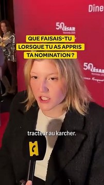 En train de dormir ou en famille, comment les nommés des César 2025 ont appris leurs nominations ?