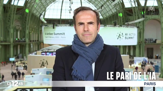 Nathalie Renoux présente Le 12.45 sur M6 le lundi 10 février 2025.