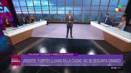 Fuerte tormenta azota Buenos Aires: caos en las calles y masivo apagón