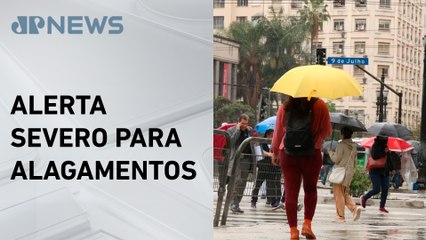 Chuvas intensas voltam a castigar São Paulo