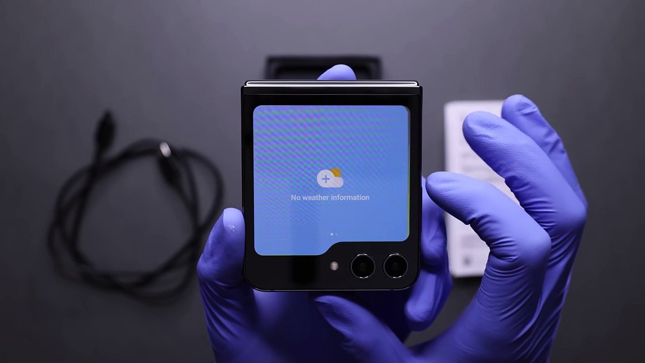 Samsung Galaxy Z Flip 5 Unboxing and Camera Test - ASMR