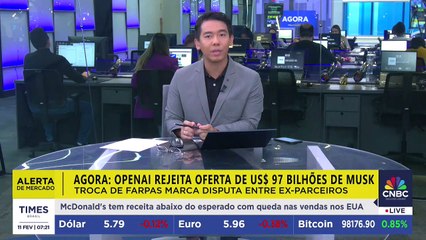 ALERTA DE MERCADO: OpenAI rejeita oferta de US$ 97 bilhões de Musk; Mariana Almeida comenta