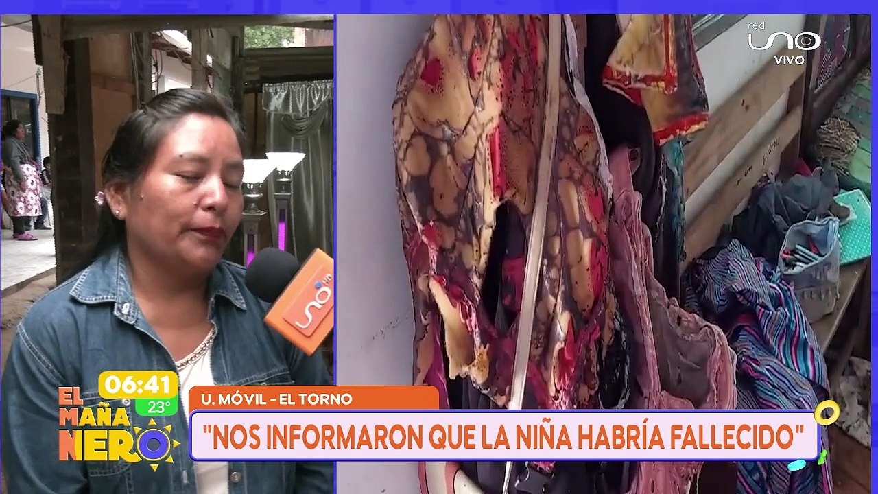 scz habla la tia y confirma muerte de menor