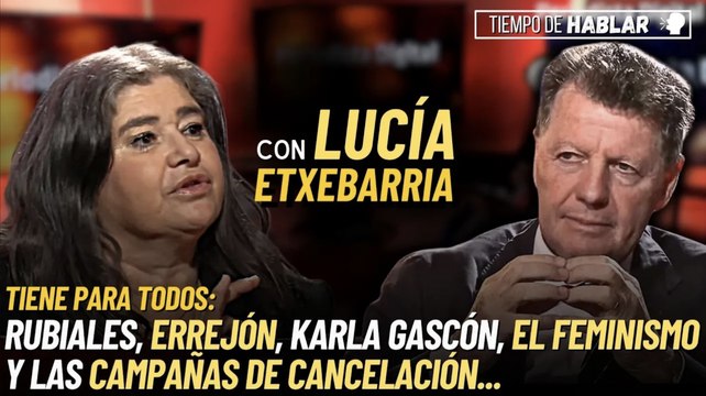 TdH / Lucía Etxebarria deja alucinado a Alfonso Rojo ¡No son de izquierdas, son macarras de barrio!