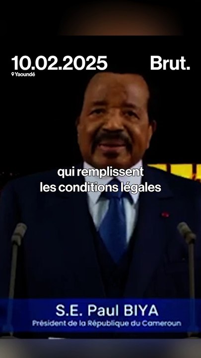 Paul Biya appelle la jeunesse à voter pour un Cameroun meilleur