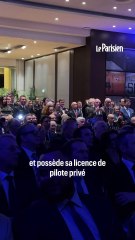 Tom Cruise honoré par l'Aéro-club de France à Paris