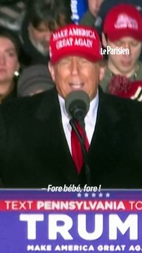 « Plug baby, plug » : Macron parodie le slogan de Donald Trump