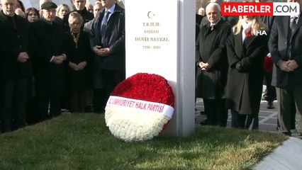 Deniz Baykal, Ölüm Yıldönümünde Mezarı Başında Anıldı