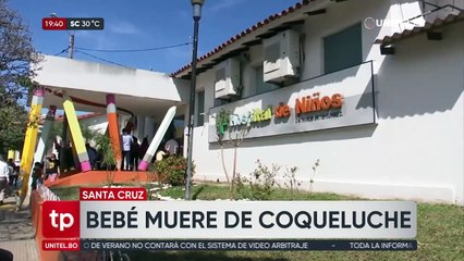 ​Fallece un bebé de un mes por coqueluche en Santa Cruz