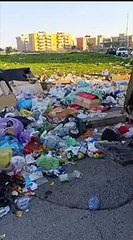 Distesa di rifiuti tra i quartieri Fesca e San Paolo.