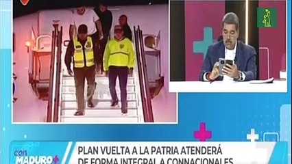 Llegan a Venezuela primeros 190 deportados de EEUU