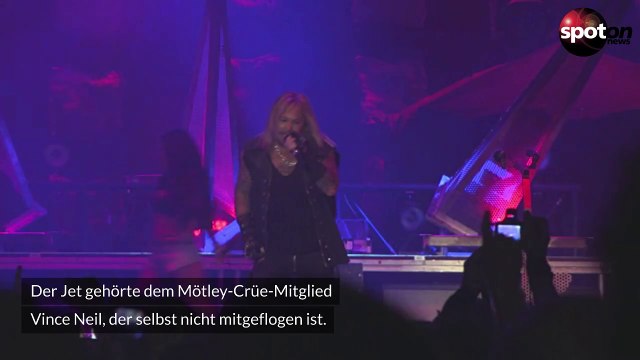 Jet von Mötley-Crüe-Star kracht in Flugzeug