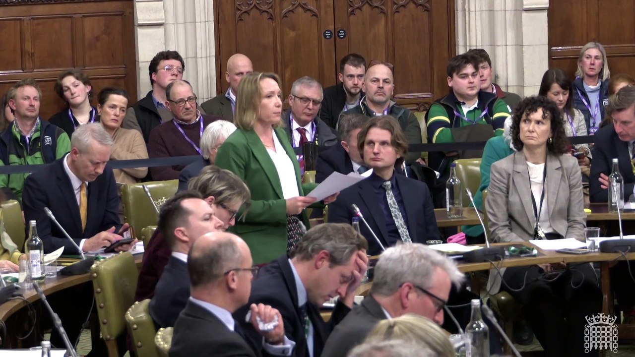 North Shropshire MP Helen Morgan calls for the Government to 'scrap the family farm tax' in Westminster Hall debate