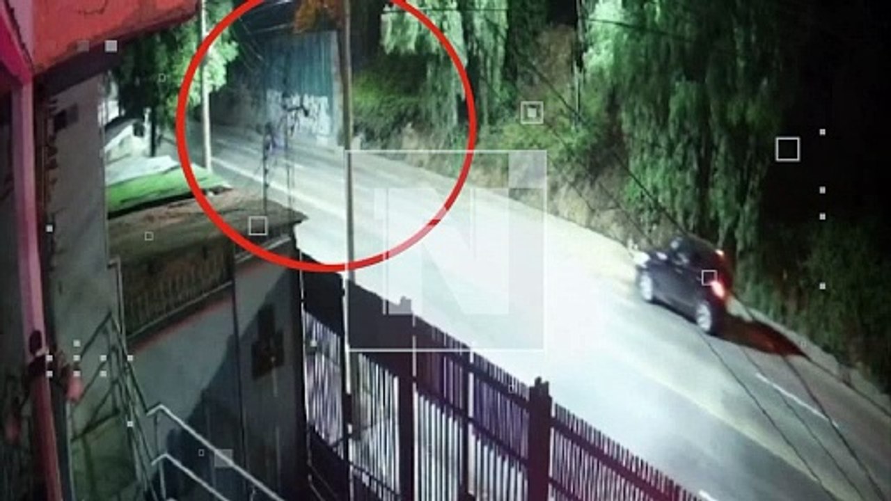 “¡Dejó tirado a mi esposo!”, dijo la pareja de un hombre atropellado por una moto en la avenida Rubén Darío