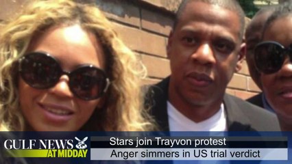 Stars join Trayvon Martin protest - GN Midday Sunday July 21 2013