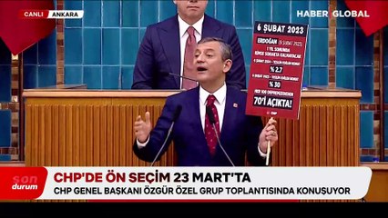 Özgür Özel, 3'lü zirvenin 3 mesajını paylaştı